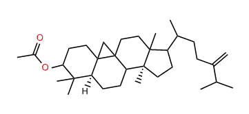 24-Methylenecycloartanol acetate